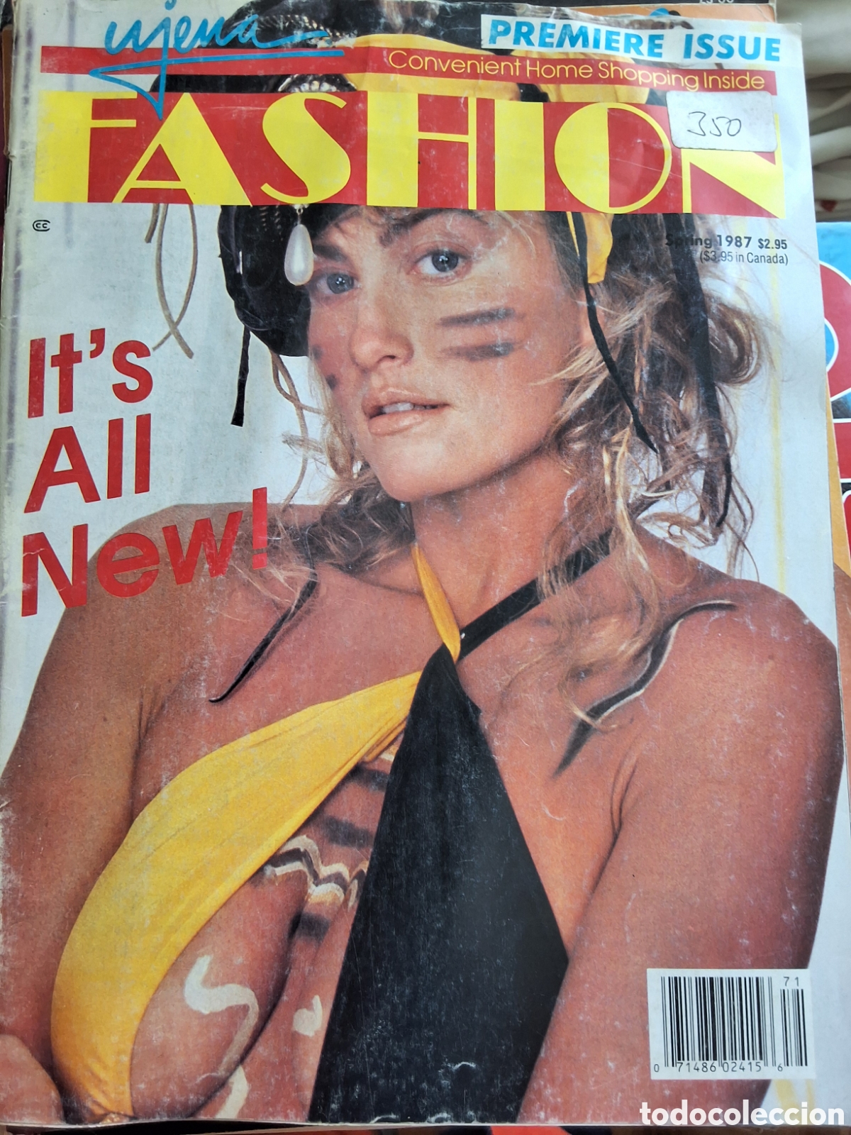 Coleccionismo de Revistas y Peri&oacute;dicos: Fashion ujena revista americana moda ba&ntilde;adores 1987 spring