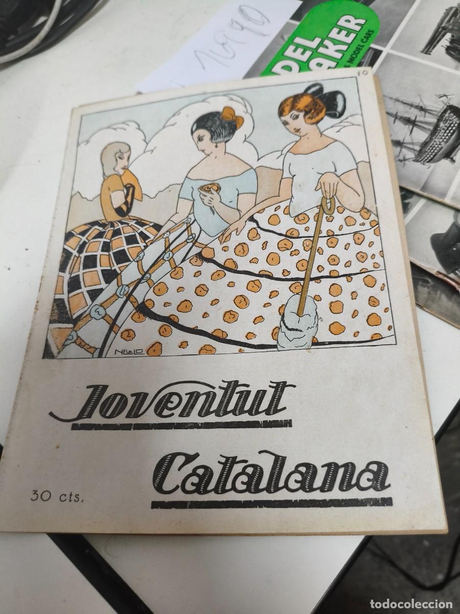 Sammeln von Zeitschriften und Zeitungen: revista joventut catalana , any segon n&ordm; 10 - gener de 1925 - portada de francesc nel-lo