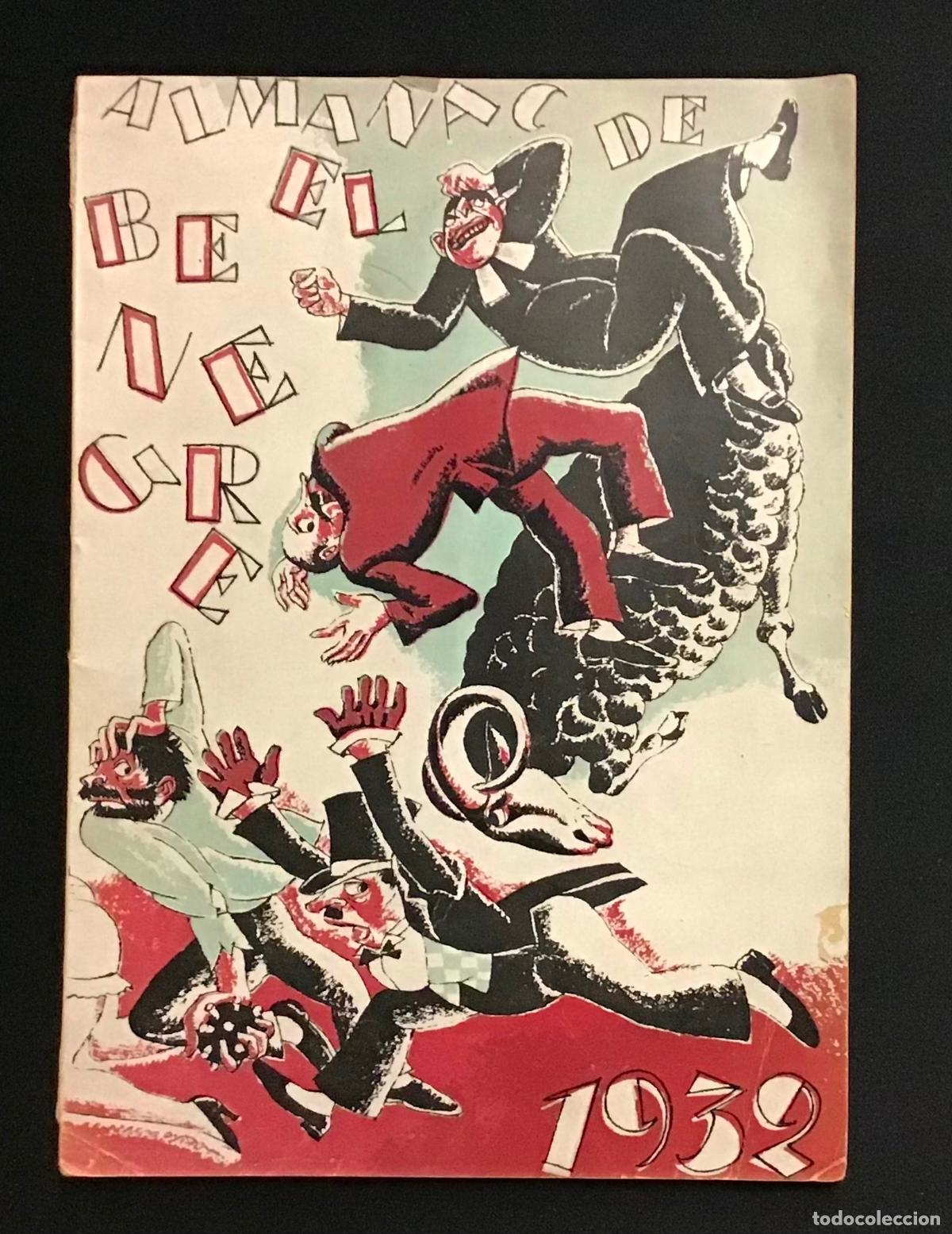 Coleccionismo de Revistas y Peri&oacute;dicos: ALMANAC D'EL BE NEGRE. 1932.
