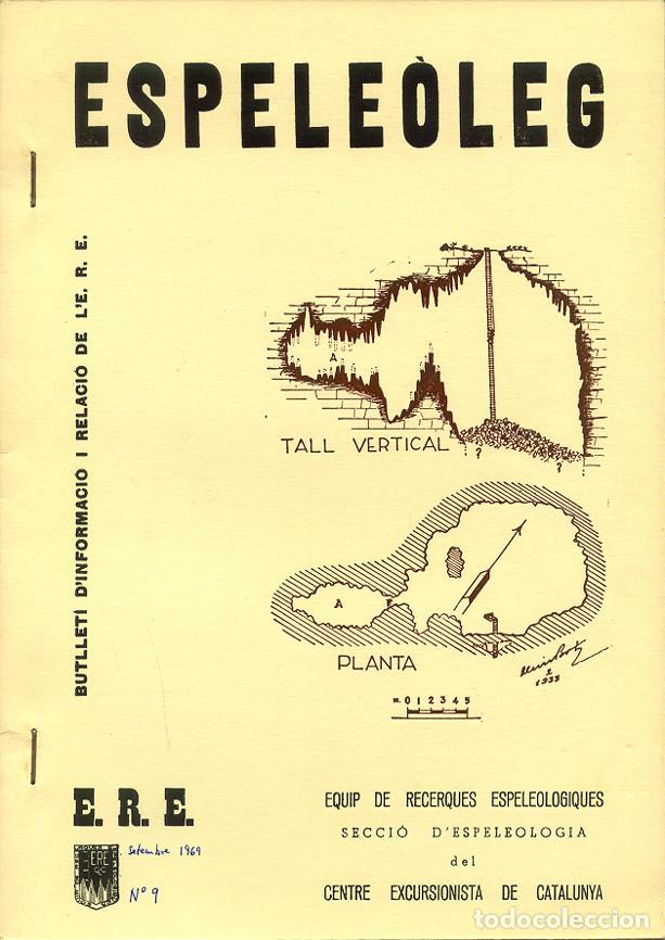 Coleccionismo de Revistas y Peri&oacute;dicos: REVISTA ESPELE&Ograve;LEG N&ordm; 9 - 1969 - ESPELEOLOGIA