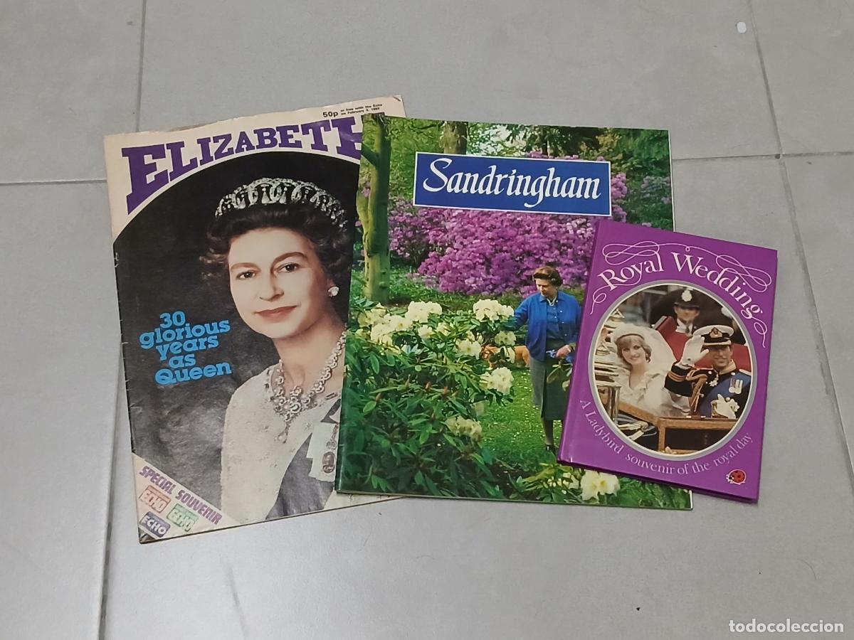 Collection Magazines and Newspapers: Revistas realeza brit&aacute;nica. Reina Isabel II y souvenir boda Diana y Carlos