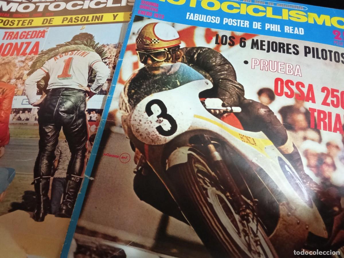 Coleccionismo de Revistas y Peri&oacute;dicos: Motociclismo.La revista internacional para todos los motociclistas.1973.2 numeros.