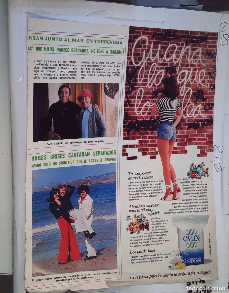 Coleccionismo de Revistas y Peri&oacute;dicos: fofo los payasos de la tele MILIKI TORREVIEJA ALICANTE NUBES GRISES EVAX