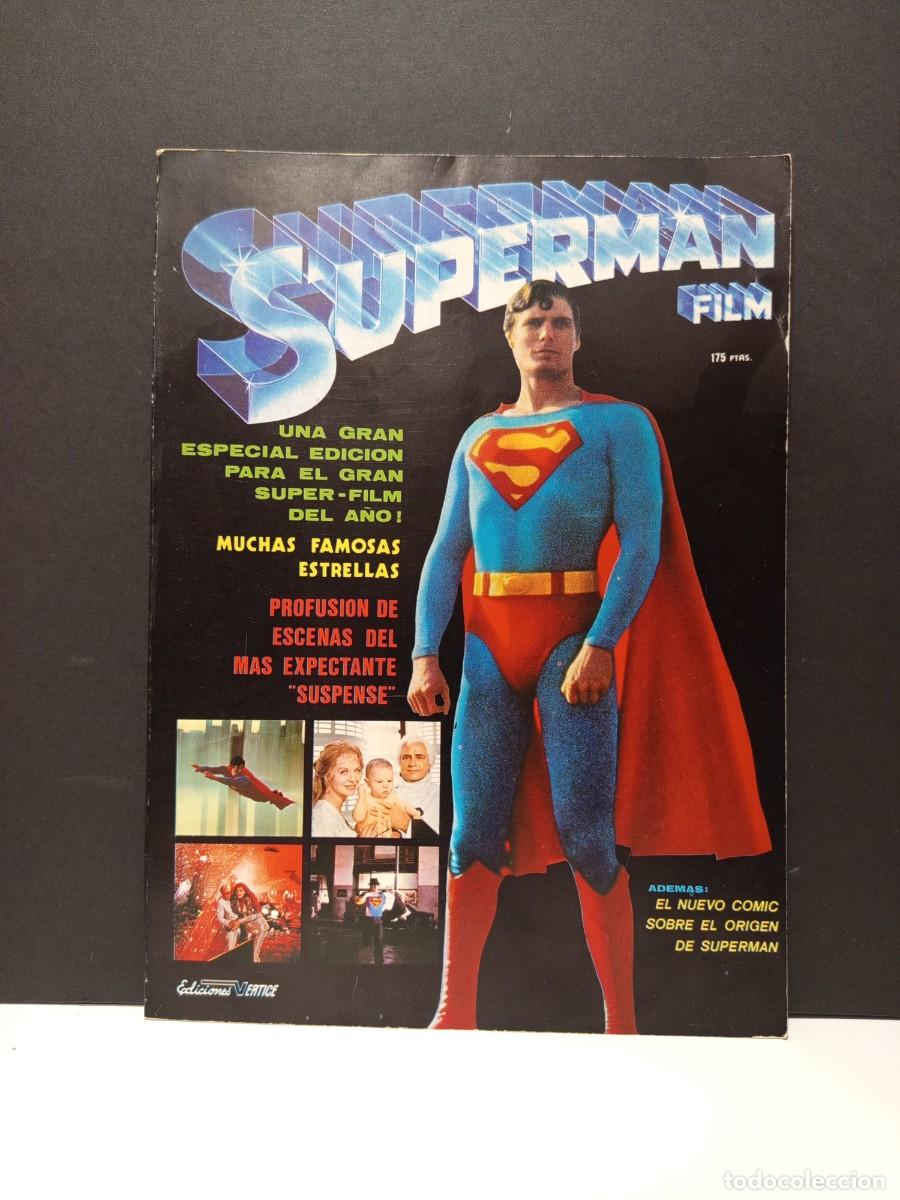 Sammeln von Zeitschriften und Zeitungen: SUPERMAN FILM - EDICIONES VERTICE (1979)
