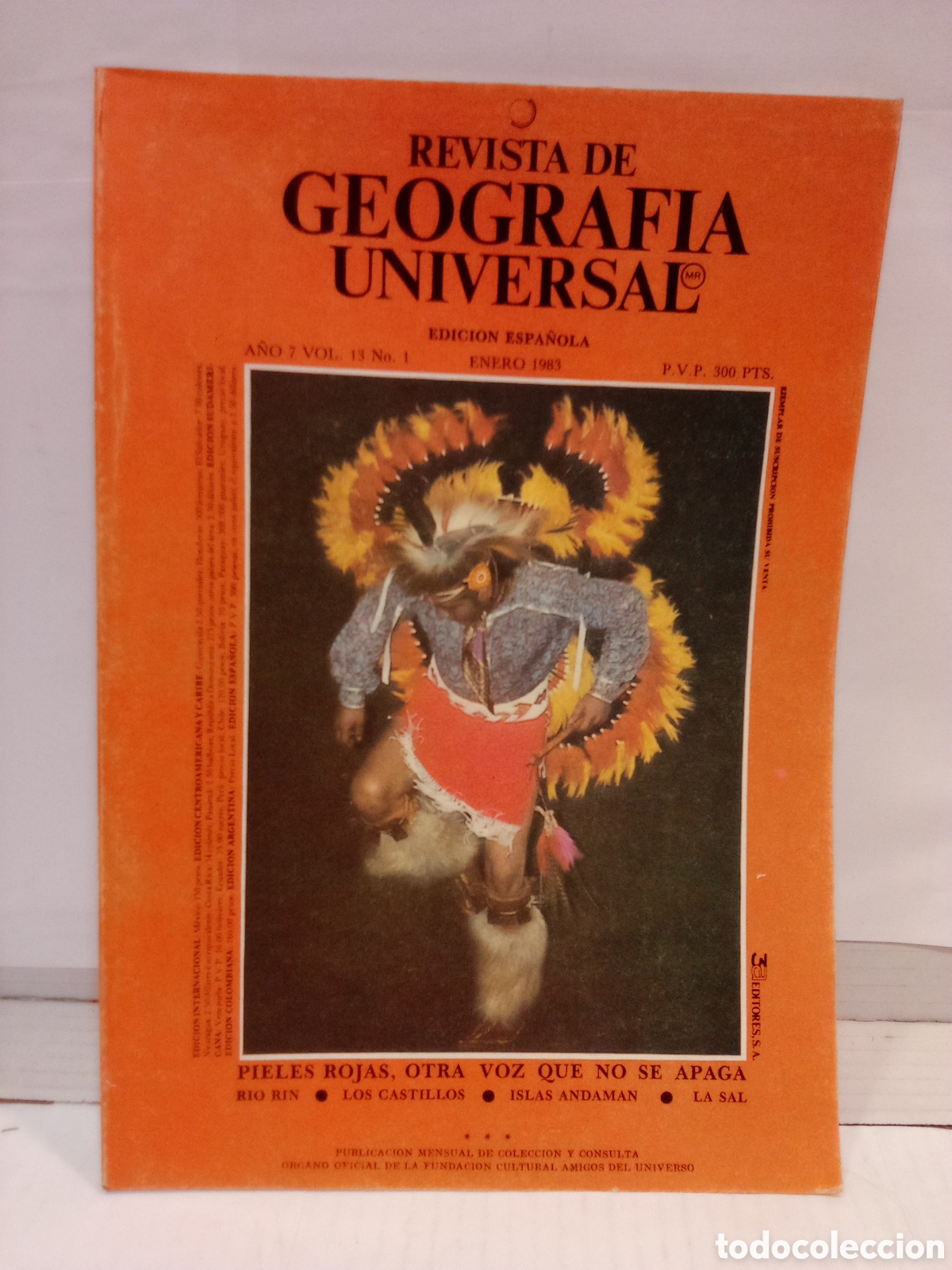 Collectionnisme de Revues et Journaux: Revista de Geograf&iacute;a Universal. Edici&oacute;n espa&ntilde;ola a&ntilde;o 7 vol. 13 n&ordm; 1 enero 1983