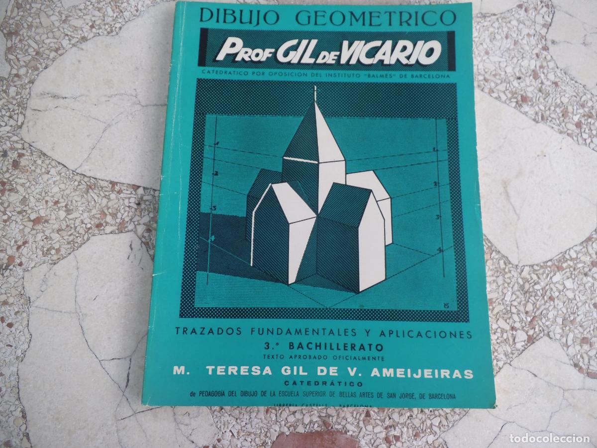 Collectionnisme de Revues et Journaux: cuaderno de dibujo, prof gil devicario,trazados fundamentales y aplicaciones, 3 bachillerato