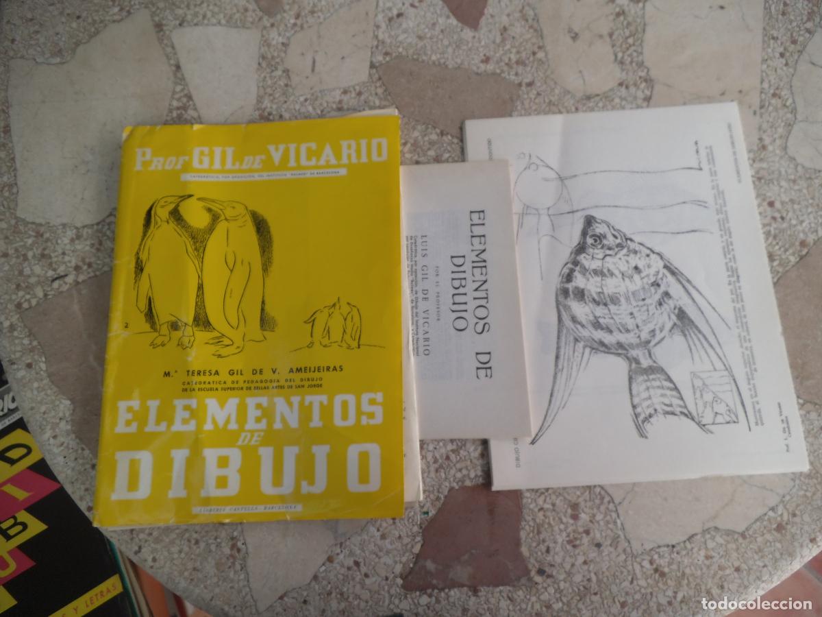 Coleccionismo de Revistas y Peri&oacute;dicos: cuaderno de dibujo, prof gil devicario, elementos de dibujos, 2 bachillerato, 26 laminas
