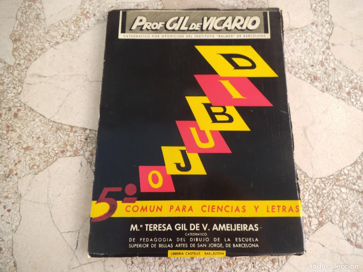Coleccionismo de Revistas y Peri&oacute;dicos: cuaderno de dibujo, prof gil devicario, 5 comun para ciencias y letras, 38 laminas
