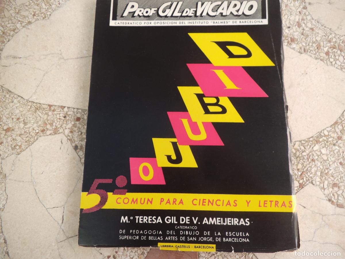 Coleccionismo de Revistas y Peri&oacute;dicos: cuaderno de dibujo, prof gil devicario, 5 comun para ciencias y letras, 38 laminas