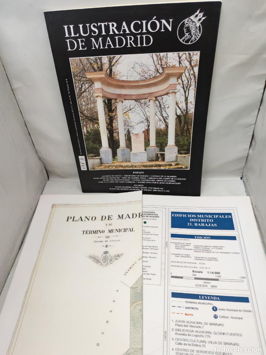 Coleccionismo de Revistas y Peri&oacute;dicos: Revista ILUSTRACI&Oacute;N DE MADRID. No. 18, Invierno 2010-11: BARAJAS (Incluye 2 Planos embuchados)