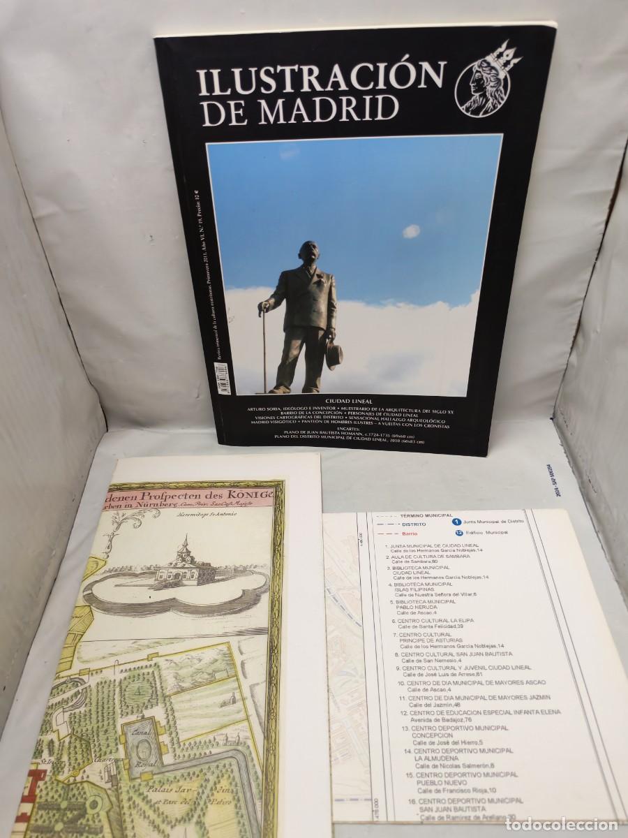 Coleccionismo de Revistas y Peri&oacute;dicos: Revista ILUSTRACI&Oacute;N DE MADRID. No. 19, Primavera 2011: CIUDAD LINEAL (Incluye 2 Planos embuchados)