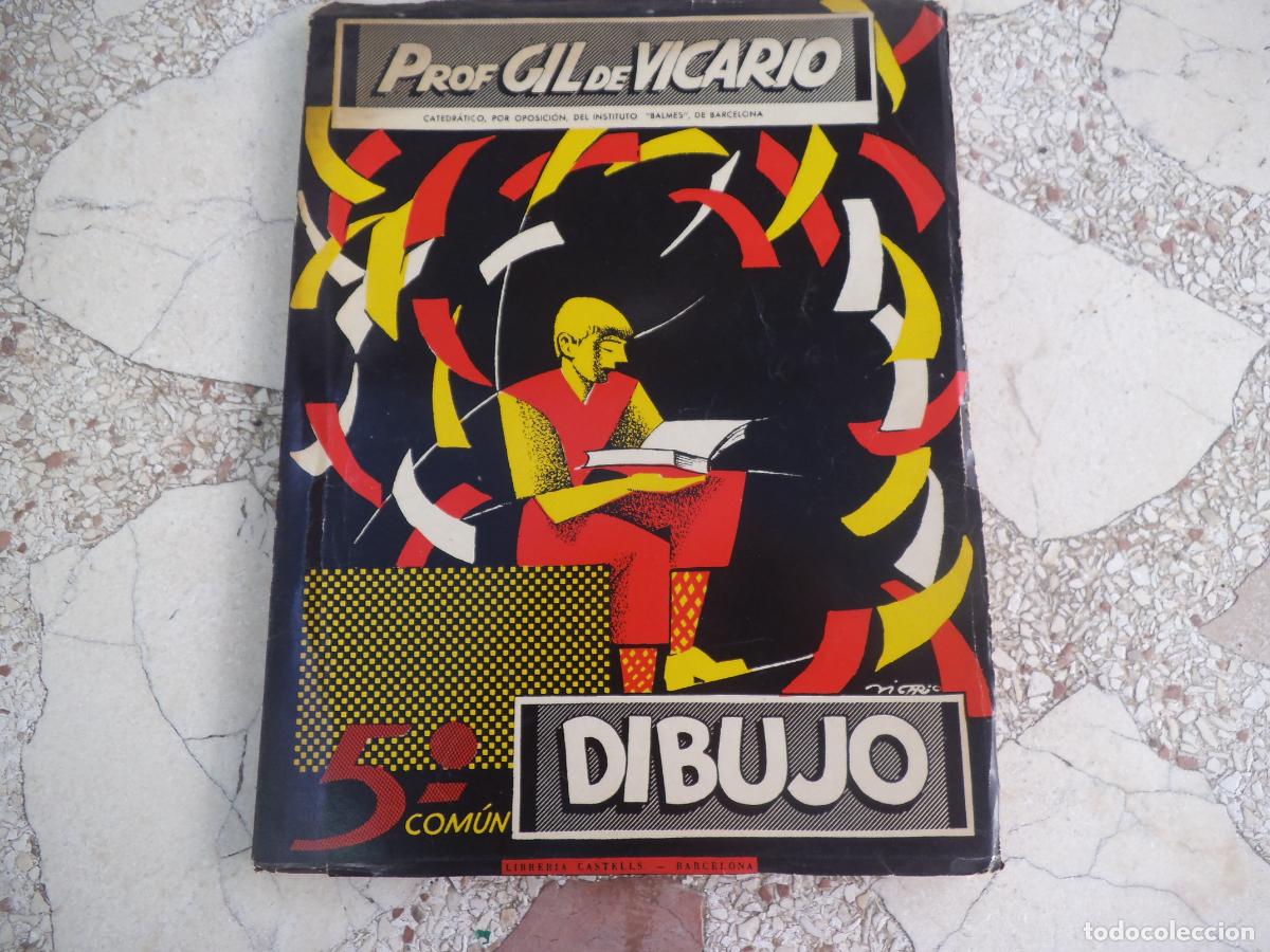 Coleccionismo de Revistas y Peri&oacute;dicos: cuaderno de dibujo, prof gil devicario, dibujo 5&ordm; comun, 40 laminas