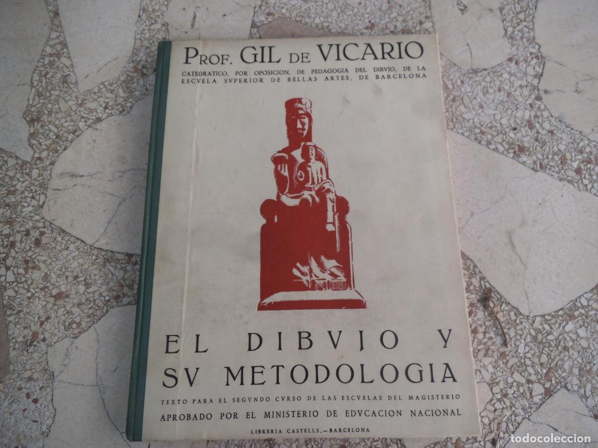 Coleccionismo de Revistas y Peri&oacute;dicos: cuaderno de dibujo, prof gil devicario, el dibujo y su metologia II, tapa dura, 24 laminas