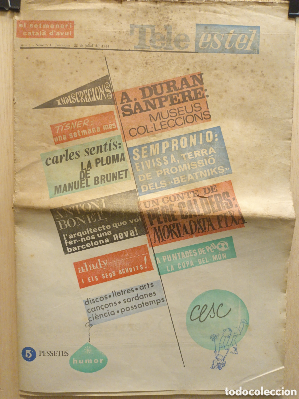 Coleccionismo de Revistas y Peri&oacute;dicos: TELE ESTEL - LOTE DE 20 REVISITAS A&Ntilde;O 1 (1996) - INCLUYE N&deg; 1 - 45 X 32 CM