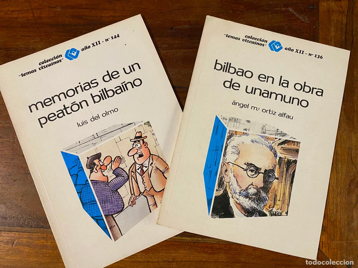 Coleccionismo de Revistas y Peri&oacute;dicos: COLECCION TEMAS BILBAINOS, LUIS DEL OLMO, ESTOMBA ARRUABARRENA Y ORTIZ ALFAU