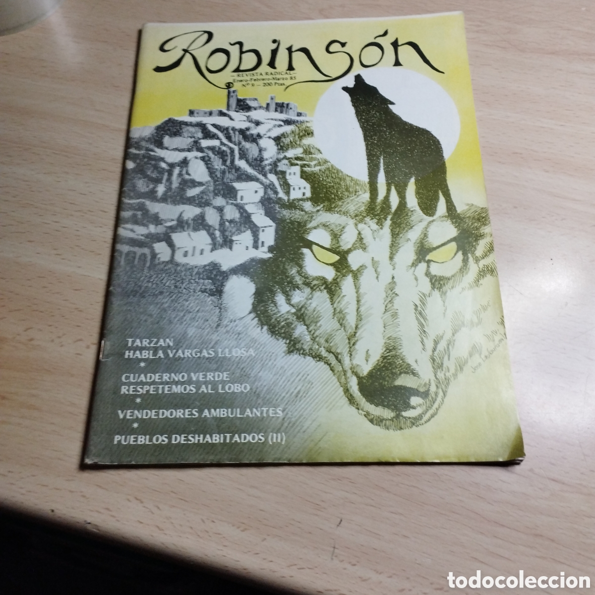 Colecionismo de Revistas e Jornais: Revista Robinson. Marzo de 1985. N⁰9. Madrid
