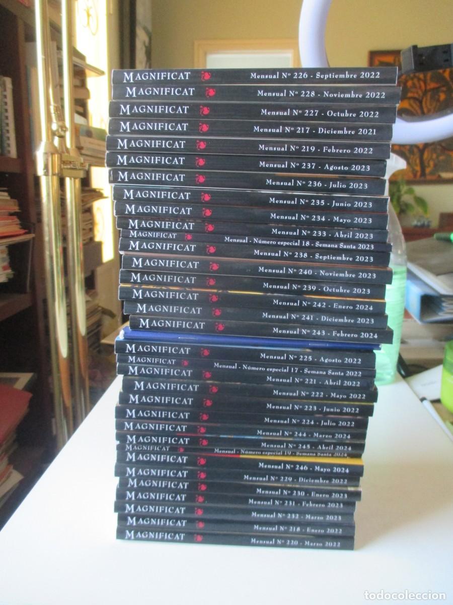 Coleccionismo de Revistas y Peri&oacute;dicos: Magnificat ( 34 revista religiosa mensual , ver n&ordm; en la descripci&oacute;n) W40236