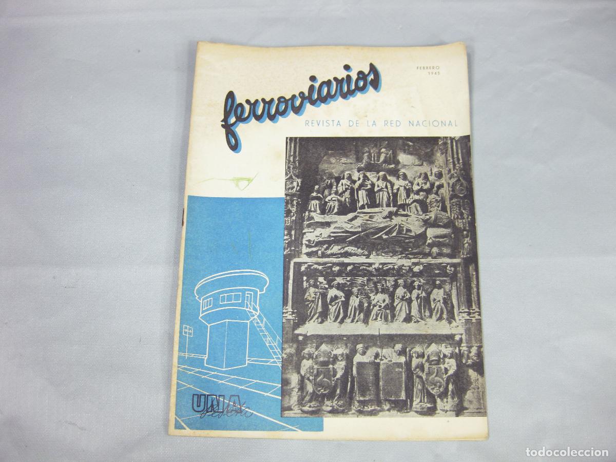 Collectionnisme de Revues et Journaux: REVISTA FERROVIARIOS N&ordm;. 20 DE FEBRERO DE 1943