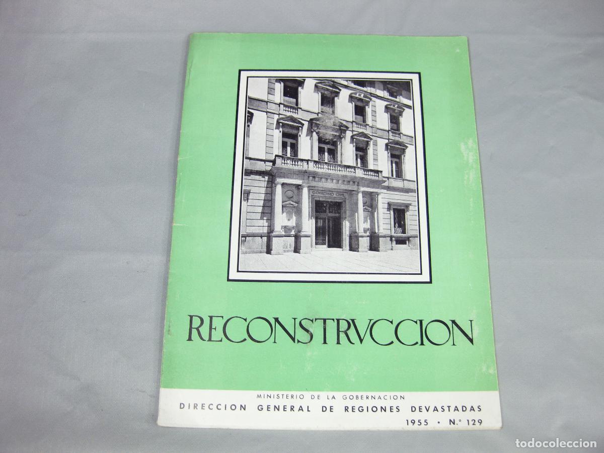 Collectionnisme de Revues et Journaux: REVISTA RECONSTRUCCI&Oacute;N N&ordm; 129. 1956. L&Eacute;RIDA