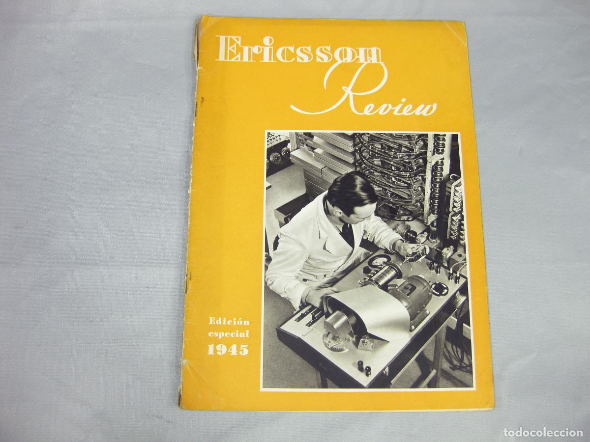 Coleccionismo de Revistas y Peri&oacute;dicos: REVISTA ERICSSON REVIEW EDICI&Oacute;N ESPECIAL DE 1945