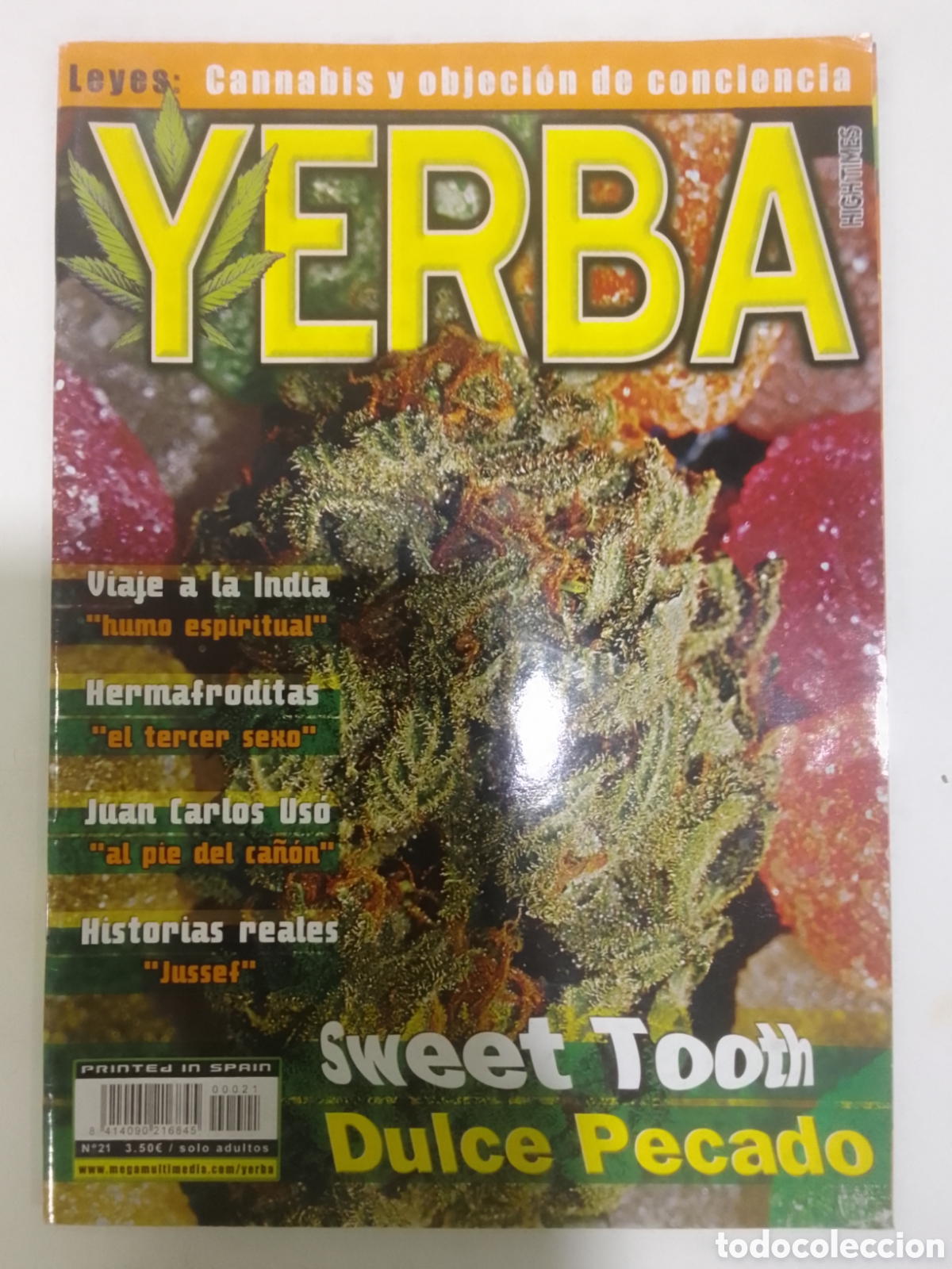 Coleccionismo de Revistas y Peri&oacute;dicos: Revista YERBA n&deg; 21.