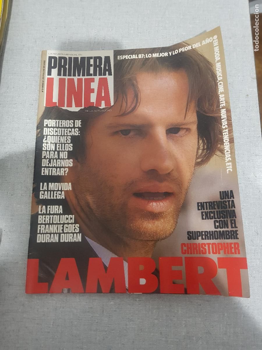 Collectionnisme de Revues et Journaux: REVISTA PRIMERA LINEA 1987 N&ordm;21
