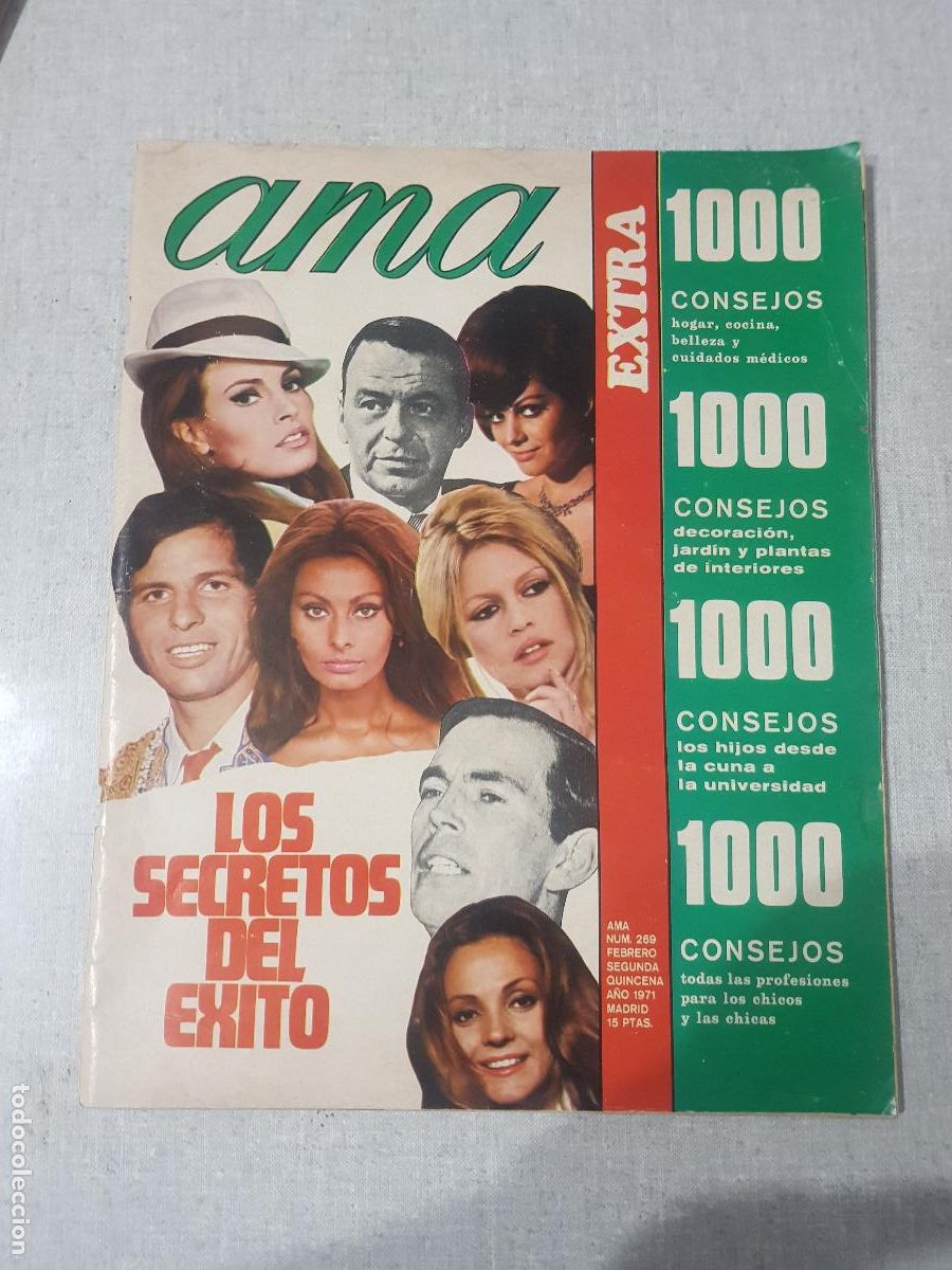 Collectionnisme de Revues et Journaux: REVISTA AMA NUMERO EXTRA 1971