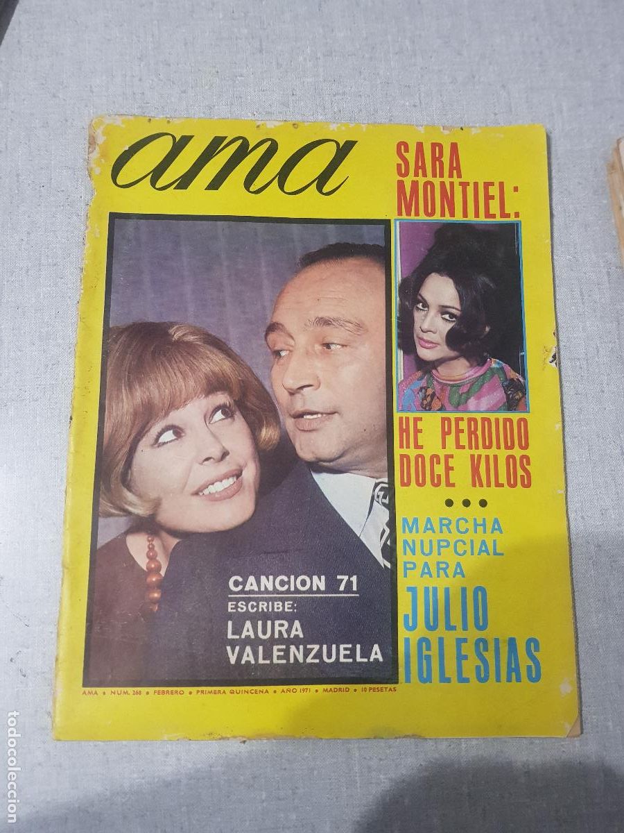Collectionnisme de Revues et Journaux: REVISTA AMA NUMERO 268- 1971