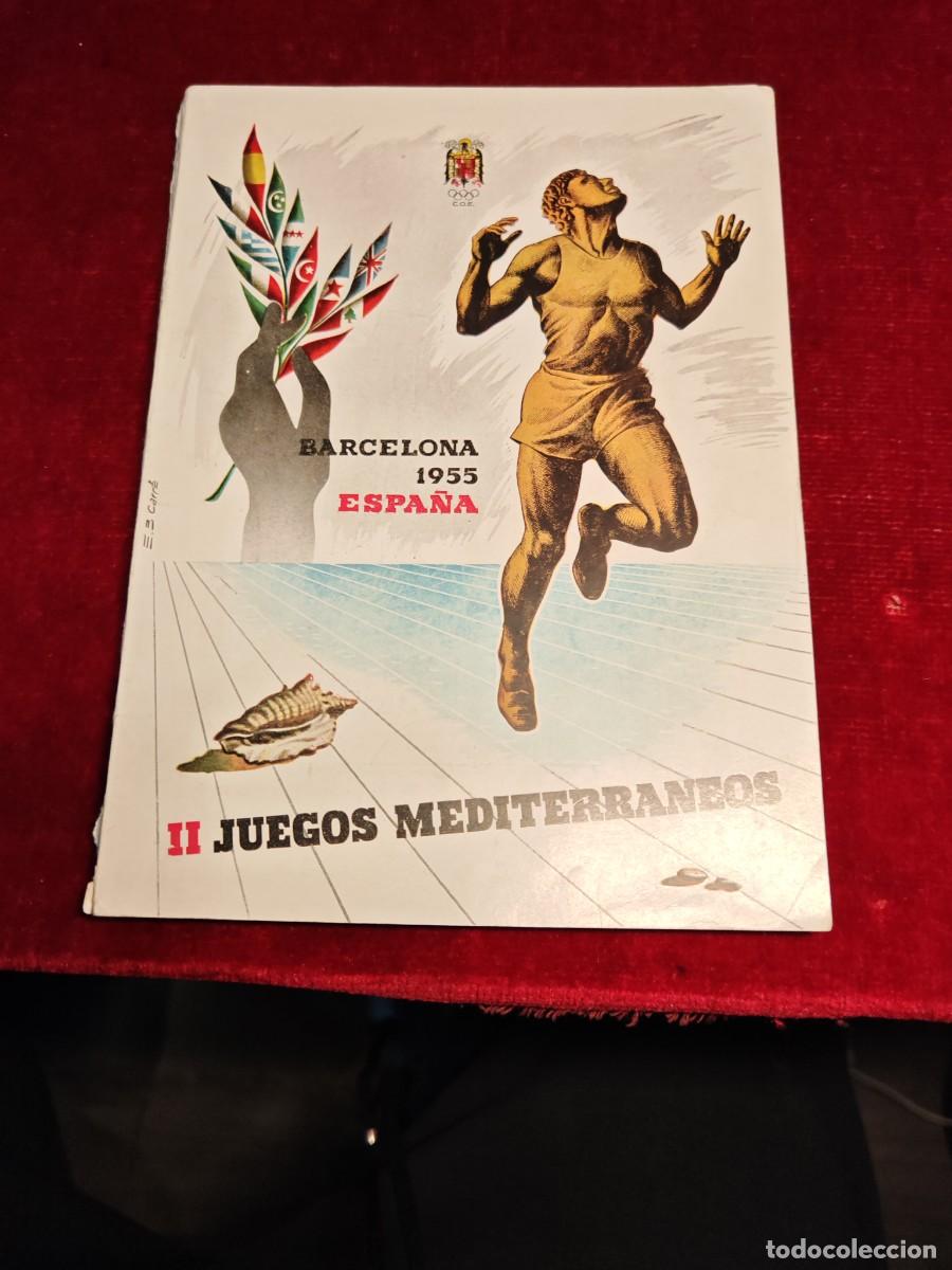 Collectionnisme de Revues et Journaux: Programa de los segundos II juegos mediterr&aacute;neos Barcelona 1955