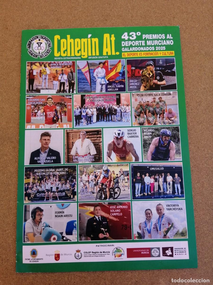 Coleccionismo de Revistas y Peri&oacute;dicos: REVISTA CEHEGIN AT. GALARDONADOS DEL 2025