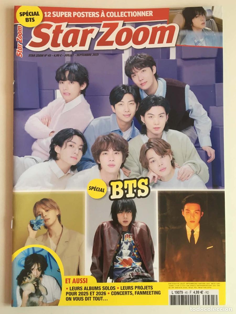 Coleccionismo de Revistas y Peri&oacute;dicos: BTS Special Edition RM Jin Suga J-Hope Jimin V Jungkook - Star Zoom Magazine 2025 #45 Music K-Pop