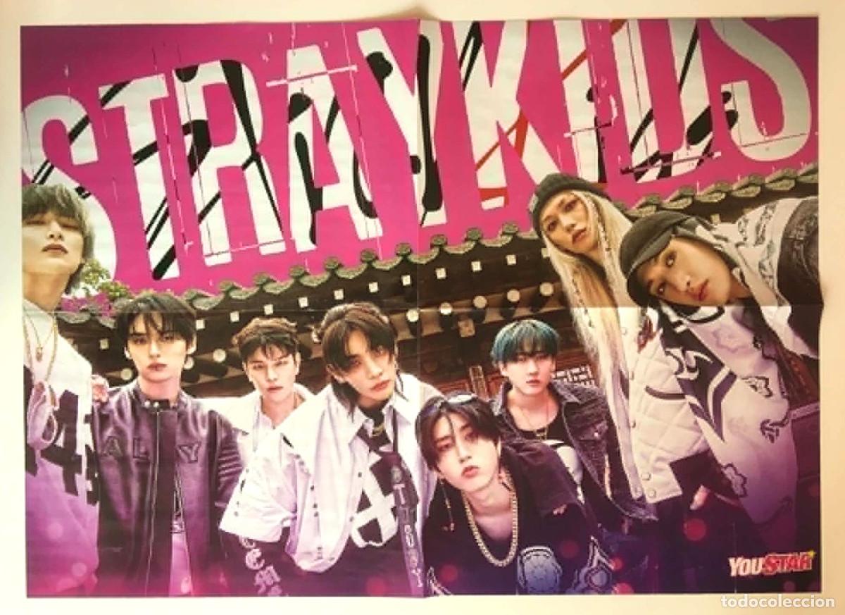 Coleccionismo de Revistas y Peri&oacute;dicos: Stray Kids / K-Pop: Demon Hunters HUNTR/X Double-Sided Poster YouStar Magazine France Music K-Pop