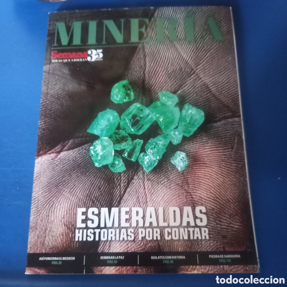 Coleccionismo de Revistas y Peri&oacute;dicos: REVISTA A&Ntilde;O 2017 ESPECIAL ESMERALDA COLOMBIA ESMERALDAS