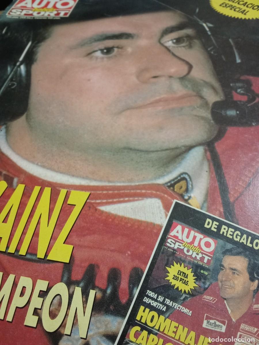 Coleccionismo de Revistas y Peri&oacute;dicos: Autohebdosport.1990.Carlos Sainz.