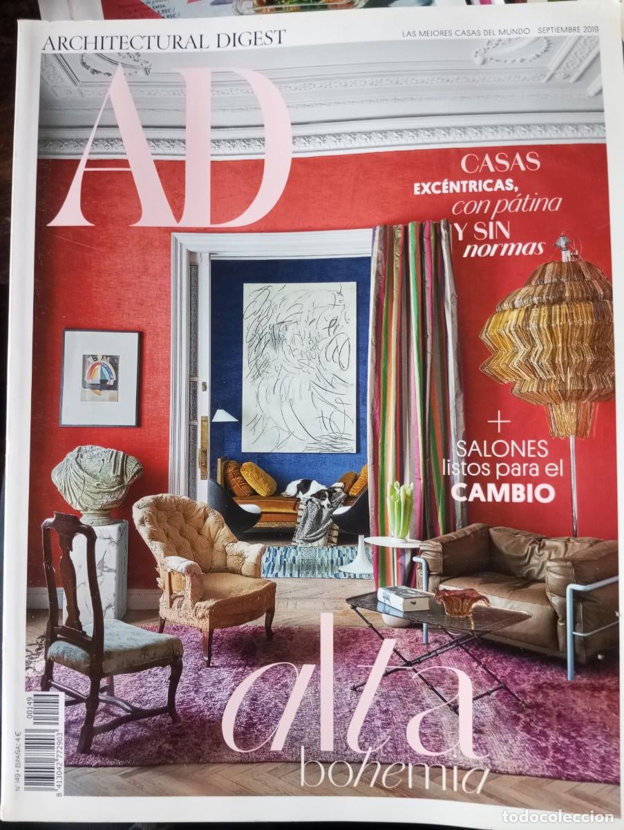 Coleccionismo de Revistas y Peri&oacute;dicos: ARQUITECTURA DIGEST, N 149, SEPTIEMBRE 2019