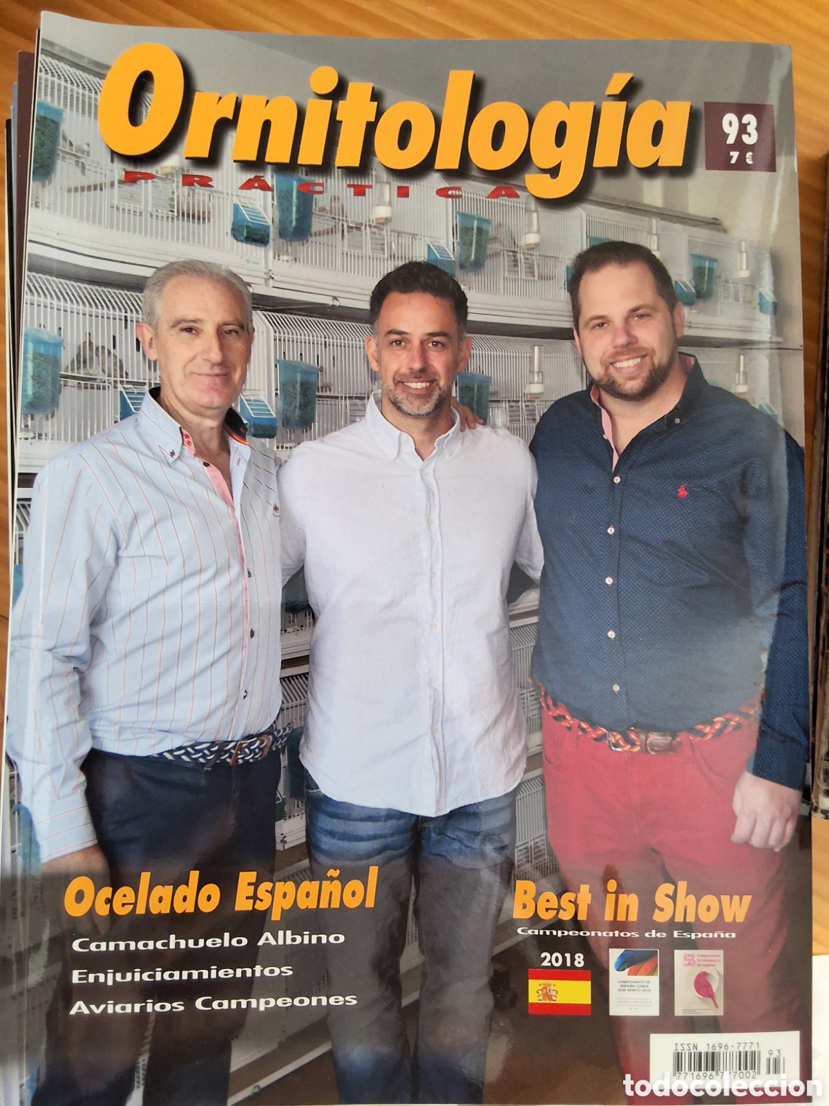 Coleccionismo de Revistas y Peri&oacute;dicos: Ornitologia pr&aacute;ctica revista n&uacute;mero 93