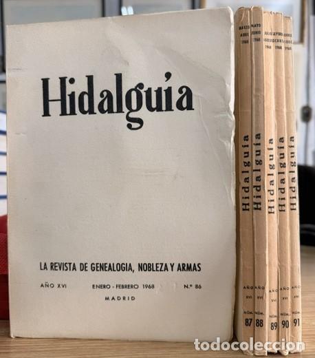 Coleccionismo de Revistas y Peri&oacute;dicos: HIDALGU&Iacute;A, LA REVISTA DE GENEALOGIA, NOBLEZA Y ARMAS A&Ntilde;O XVI, 1968 NUM. 86-91. A-HERAL-0141