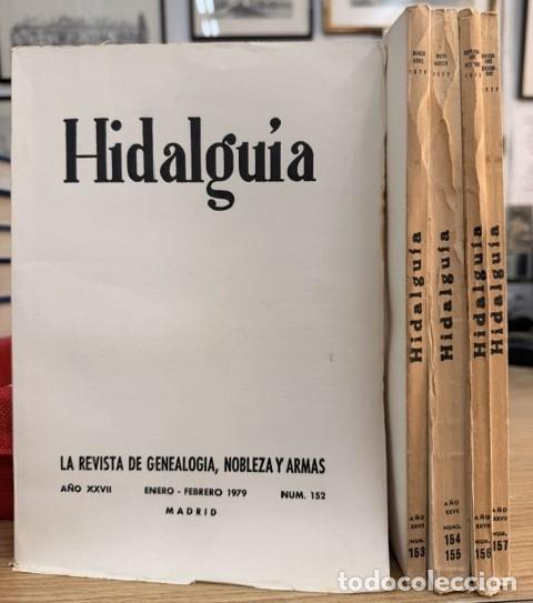 Coleccionismo de Revistas y Peri&oacute;dicos: HIDALGU&Iacute;A, LA REVISTA DE GENEALOGIA, NOBLEZA Y ARMAS A&Ntilde;O XXVII, 1979 NUM. 152-157. A-HERAL-0152
