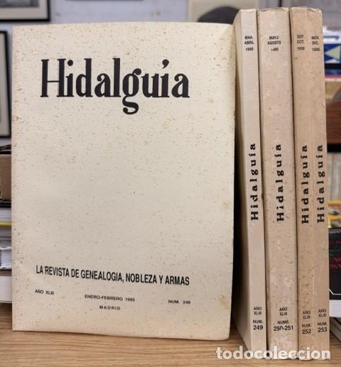 Coleccionismo de Revistas y Peri&oacute;dicos: HIDALGU&Iacute;A, LA REVISTA DE GENEALOGIA, NOBLEZA Y ARMAS A&Ntilde;O XLIII, 1995 NUM. 248-253. A-HERAL-0169