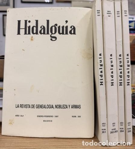 Coleccionismo de Revistas y Peri&oacute;dicos: HIDALGU&Iacute;A, LA REVISTA DE GENEALOGIA, NOBLEZA Y ARMAS A&Ntilde;O XLV, 1997 NUM. 260-265. A-HERAL-0171