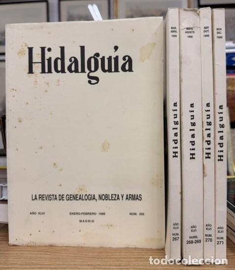 Coleccionismo de Revistas y Peri&oacute;dicos: HIDALGU&Iacute;A, LA REVISTA DE GENEALOGIA, NOBLEZA Y ARMAS A&Ntilde;O XLVI, 1998 NUM. 266-271. A-HERAL-0172