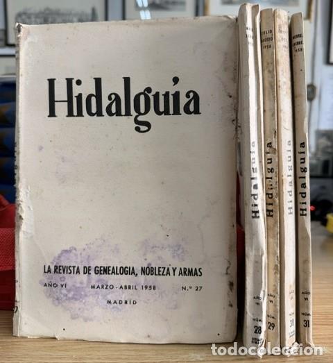 Coleccionismo de Revistas y Peri&oacute;dicos: HIDALGU&Iacute;A, LA REVISTA DE GENEALOGIA, NOBLEZA Y ARMAS A&Ntilde;O VI, 1958 NUM. 27-31. A-HERAL-0178