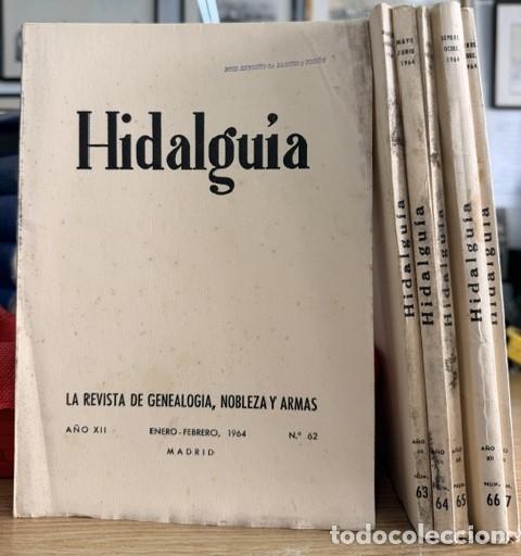 Coleccionismo de Revistas y Peri&oacute;dicos: HIDALGU&Iacute;A, LA REVISTA DE GENEALOGIA, NOBLEZA Y ARMAS A&Ntilde;O XII, 1964 NUM. 62-67. A-HERAL-0184