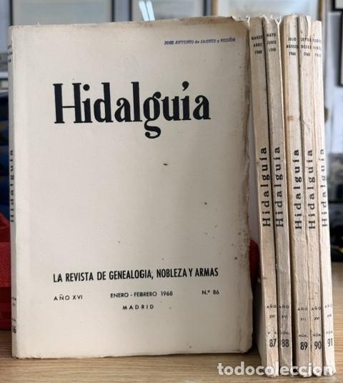 Coleccionismo de Revistas y Peri&oacute;dicos: HIDALGU&Iacute;A, LA REVISTA DE GENEALOGIA, NOBLEZA Y ARMAS A&Ntilde;O XVI, 1968 NUM. 86-91. A-HERAL-0187