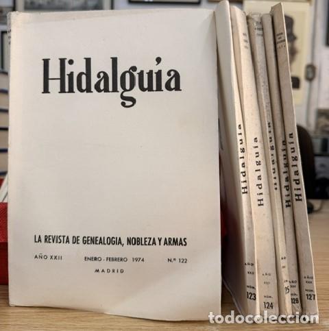 Coleccionismo de Revistas y Peri&oacute;dicos: HIDALGU&Iacute;A, LA REVISTA DE GENEALOGIA, NOBLEZA Y ARMAS A&Ntilde;O XXII, 1974 NUM. 122-127. A-HERAL-0193