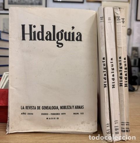 Coleccionismo de Revistas y Peri&oacute;dicos: HIDALGU&Iacute;A, LA REVISTA DE GENEALOGIA, NOBLEZA Y ARMAS A&Ntilde;O XXVII, 1979 NUM. 152-157. A-HERAL-0198