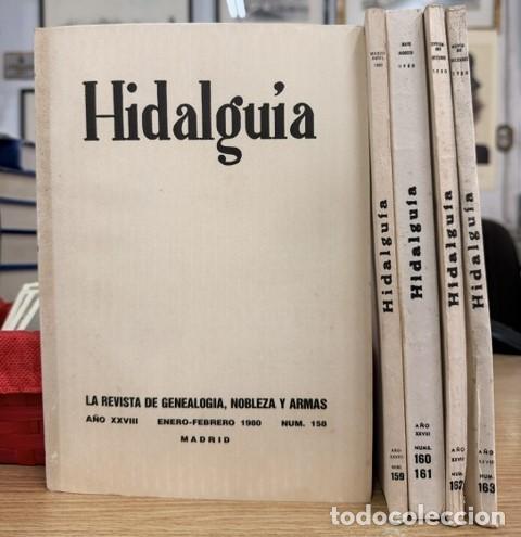 Coleccionismo de Revistas y Peri&oacute;dicos: HIDALGU&Iacute;A, LA REVISTA DE GENEALOGIA, NOBLEZA Y ARMAS A&Ntilde;O XXVIII, 1980 NUM. 158-163. A-HERAL-0199