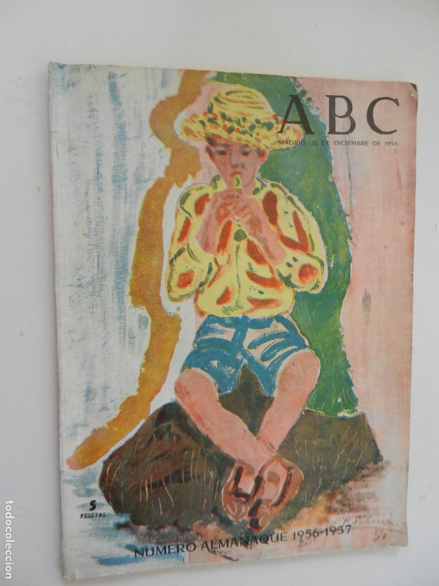 Coleccionismo de Revistas y Peri&oacute;dicos: ABC , N&Uacute;MERO ALMANAQUE 1956-1957 - 30-12-1956