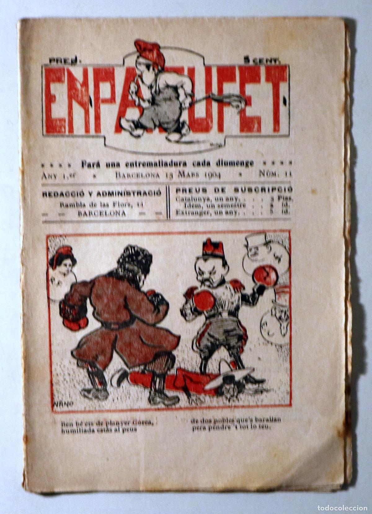 Coleccionismo de Revistas y Peri&oacute;dicos: EN PATUFET N&ordm; 11 - Barcelona 1904 - Il&middot;lustrat
