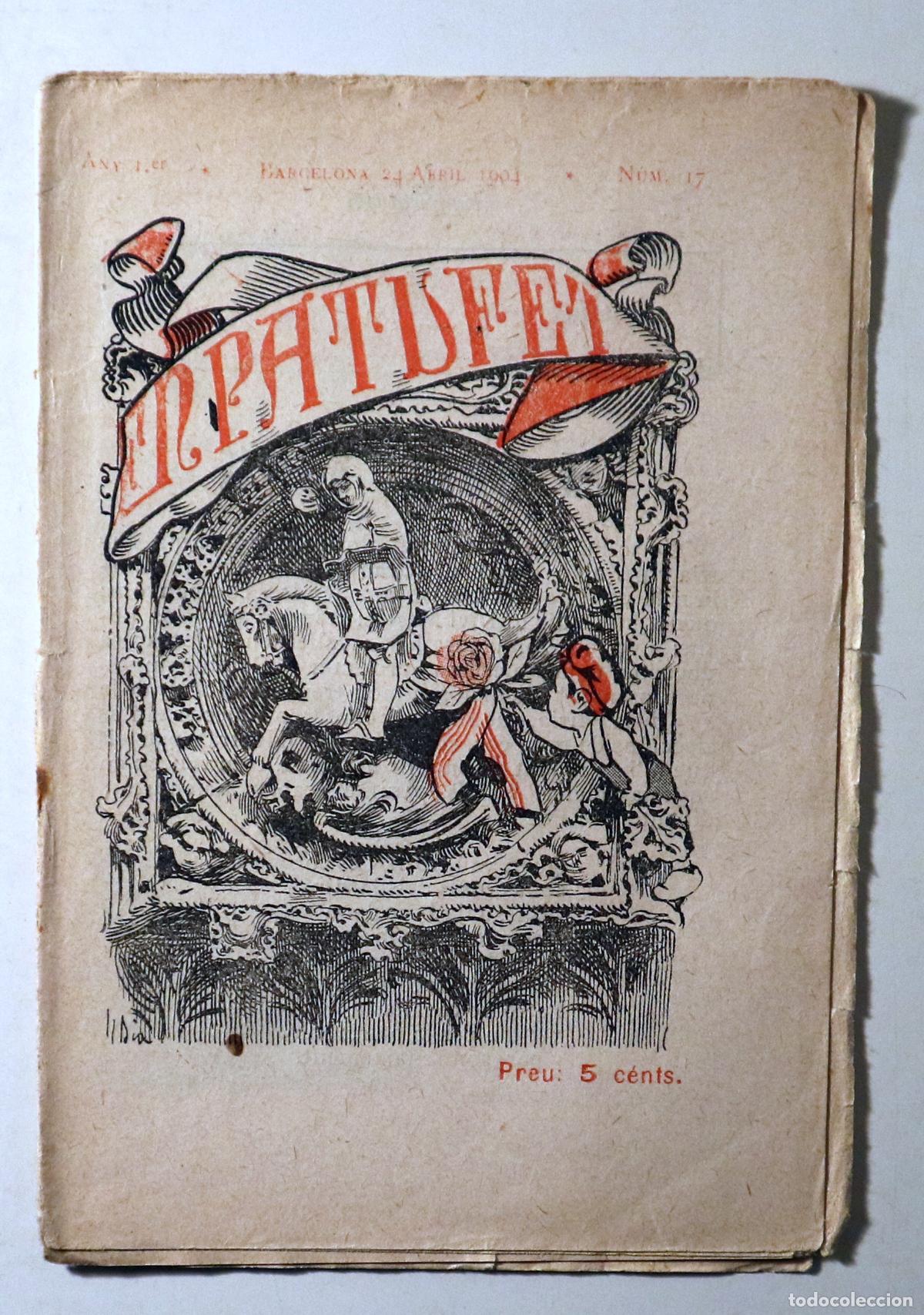 Coleccionismo de Revistas y Peri&oacute;dicos: EN PATUFET N&ordm; 17 - Barcelona 1904 - Il&middot;lustrat